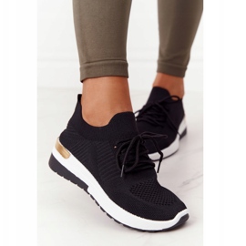 PG1 Chaussures De Sport Baskets Sur Compensées Noir Adeyla blanc 1