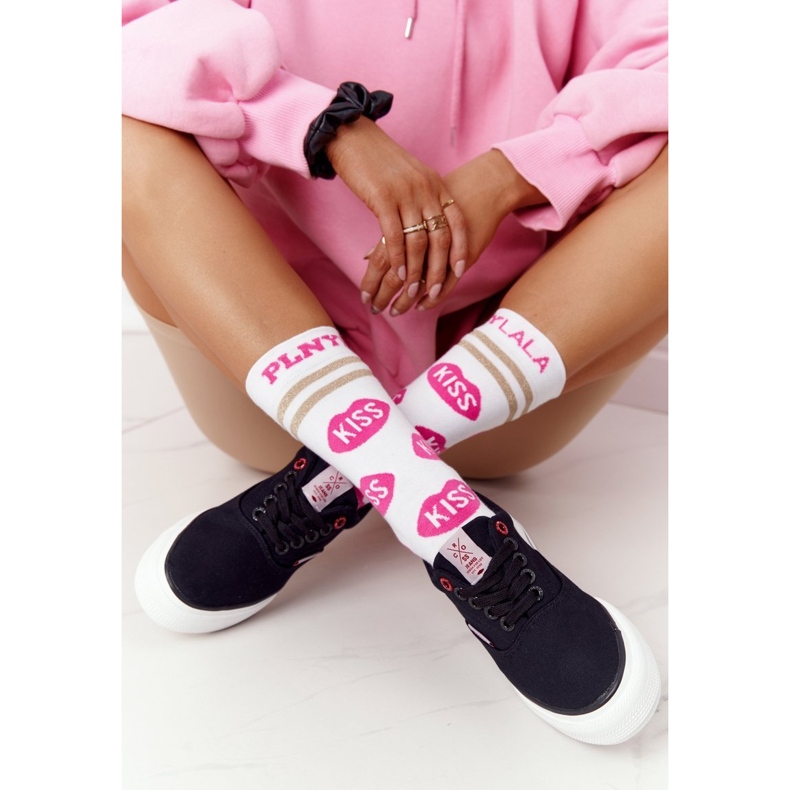 Baskets Femme On The Cross Jeans FF2R4002C Czarme plateforme le noir 2