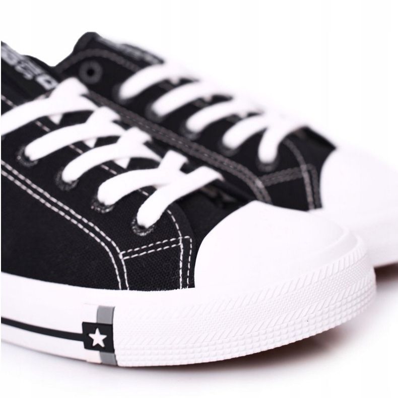 Baskets noires Big Star HH174323 pour hommes le noir 1