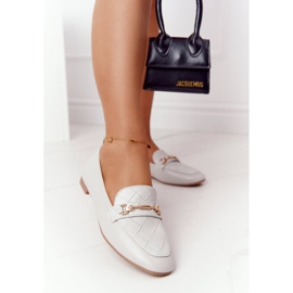 PS1 Mocassins Femme Classique Gris Eloquence 3