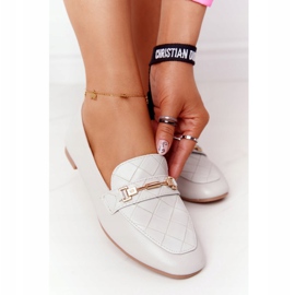 PS1 Mocassins Femme Classique Gris Eloquence 4