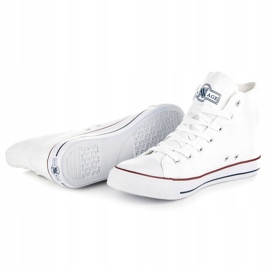 Baskets montantes New Age blanche 2