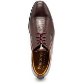 Olivier Chaussures habillées 481 bordeaux rouge multicolore 1
