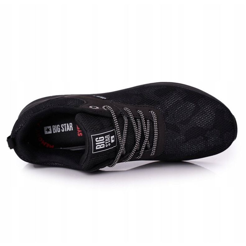 Chaussures de sport pour hommes Memory Foam Big Star HH174141 Noir 1