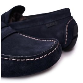 Mocassins Décontractés en Daim GOE HH1N4065 Bleu Marine 3