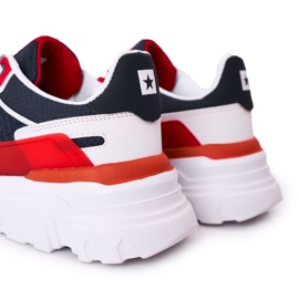 Chaussures De Sport Homme Mousse Mémoire Big Star HH174207 Bleu Marine-Blanc blanche multicolore 1