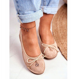 Ballerines Femme Lu Boo Daim Beige 4