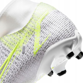 Nike Mercurial Superfly 8 Academy FG / MG M CV0843 107 chaussures de football blanche 4