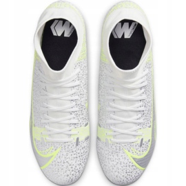 Nike Mercurial Superfly 8 Academy FG / MG M CV0843 107 chaussures de football blanche 5