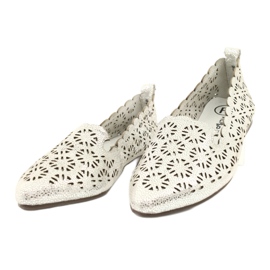 Ballerines ajourées argent Filippo DP2039 SI gris 1