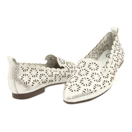 Ballerines ajourées argent Filippo DP2039 SI gris 2