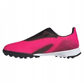Chaussures de foot Adidas X Ghosted.3 Ll Tf Jr FY7293 multicolore rose 1