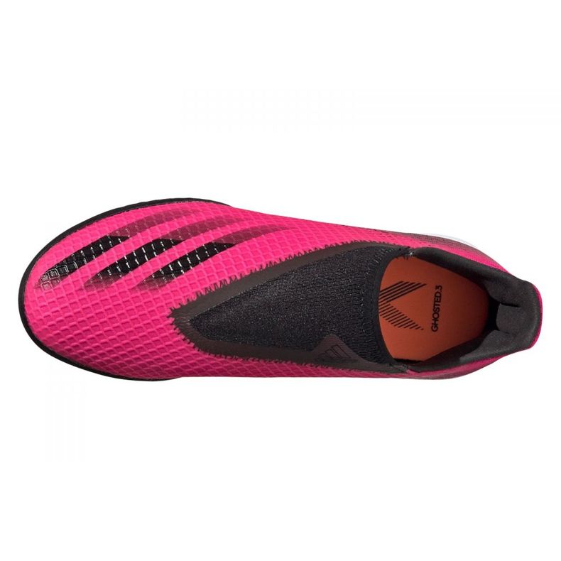 Chaussures de foot Adidas X Ghosted.3 Ll Tf Jr FY7293 multicolore rose 2 Chaussures de foot Adidas X Ghosted.3 Ll Tf Jr FY7293 multicolore rose 2