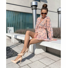 Small Swan Goupilles vernies brun 1