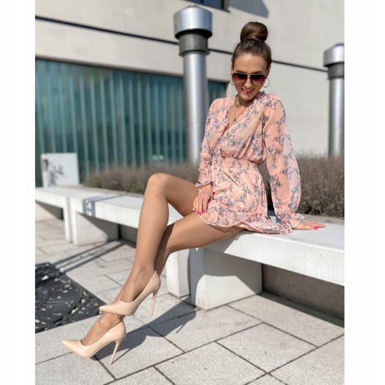 Small Swan Goupilles vernies brun 1