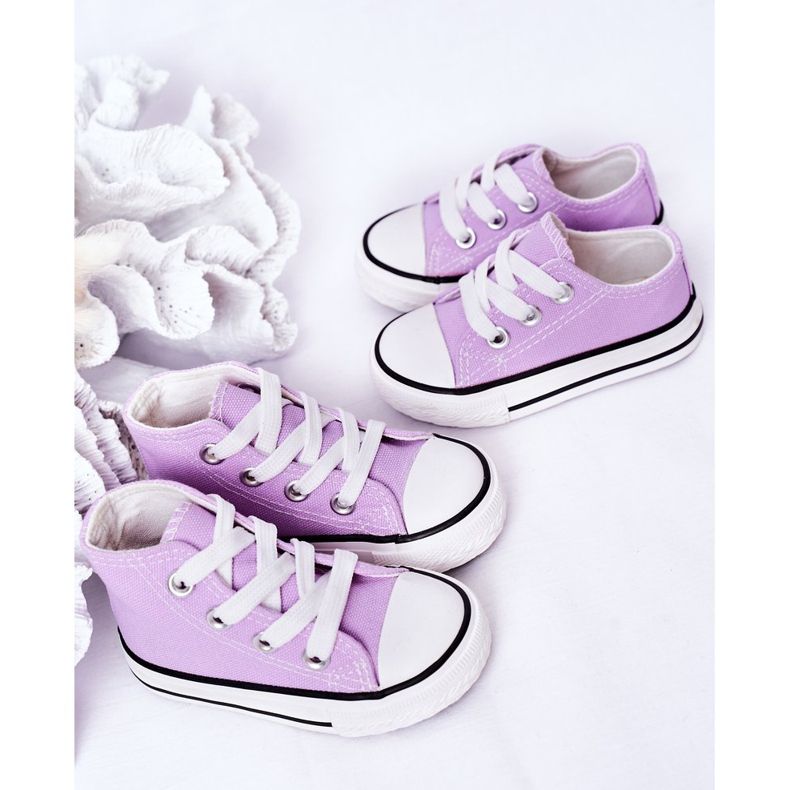 FRROCK Baskets Hautes Enfant Violet Filemon 2 FRROCK Baskets Hautes Enfant Violet Filemon 2