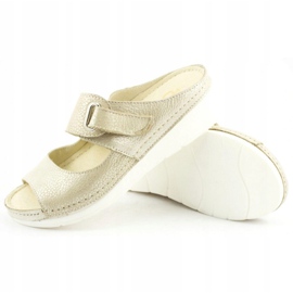 Dolce Pietro Rabats velcro 2211 beige argent 3