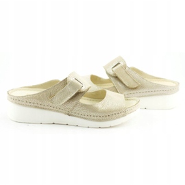 Dolce Pietro Rabats velcro 2211 beige argent 5