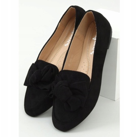 Mocassins noirs à nœud 88-382 Noir le noir 1