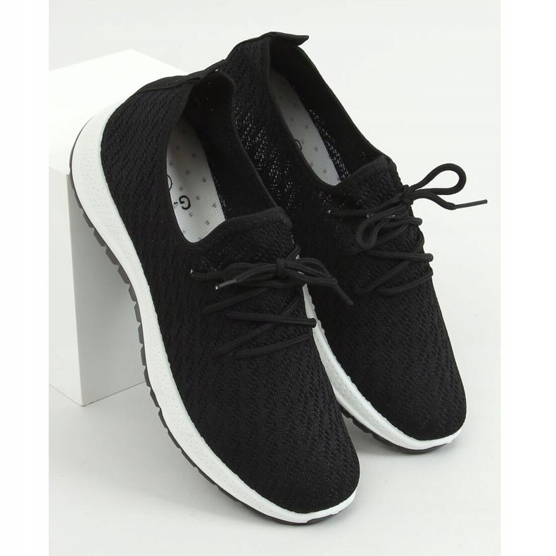 Noir G-323 Chaussures de sport noires 1
