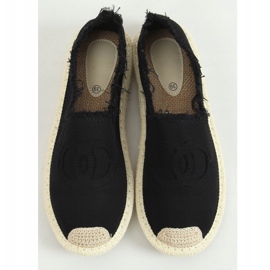 Espadrilles femme noires NB273P Noir le noir 1