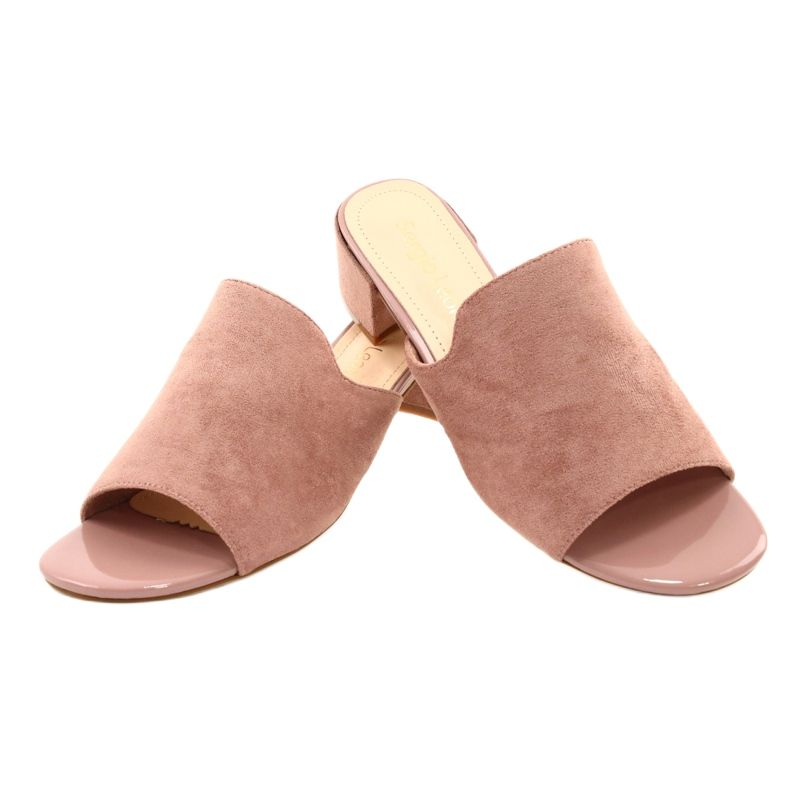 Sergio Leone Talons hauts pour femmes kl313 rose 3