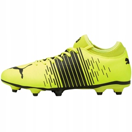 Chaussures de foot Puma Future Z 4.1 Fg Ag 106252 01 jaune jaune 2