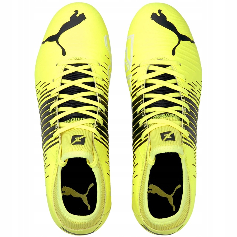 Chaussures de foot Puma Future Z 4.1 Fg Ag 106252 01 jaune jaune 1