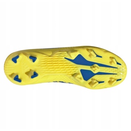 Chaussures de foot Adidas X Ghosted.3 Ll Fg Jr GZ7557 multicolore jaune 2 Chaussures de foot Adidas X Ghosted.3 Ll Fg Jr GZ7557 multicolore jaune 2