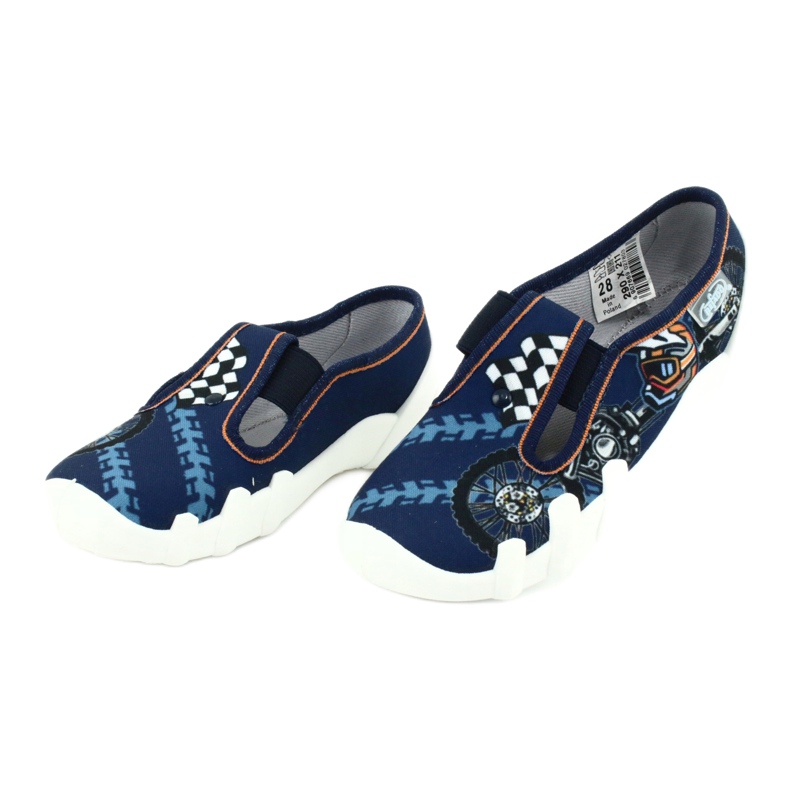 Chaussures pour enfants Befado 290Y211 bleu marin 3