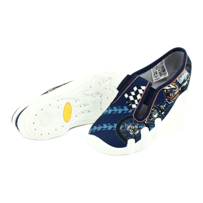 Chaussures pour enfants Befado 290Y211 bleu marine 4