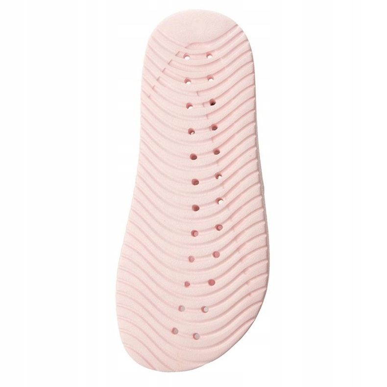Chaussons Nike Kawa Shower rose pour femmes 832655 601 gris 3