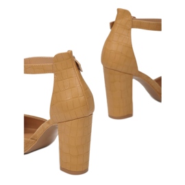 Vices Etaux EE-17-49-jaune beige multicolore 2