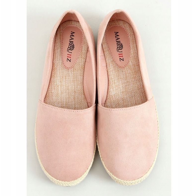Rose 7870 Baskets espadrilles roses 1 Rose 7870 Baskets espadrilles roses 1