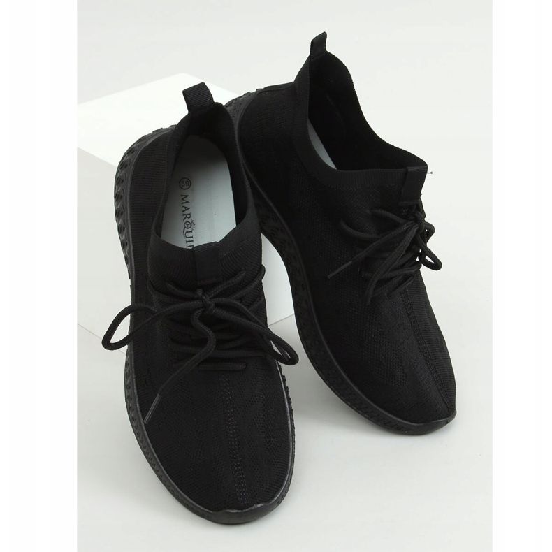 Chaussettes de sport noires 7819 All Black 1