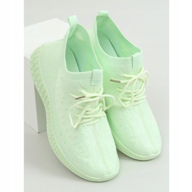 Chaussettes menthe 7819 LT.GREEN vert 1