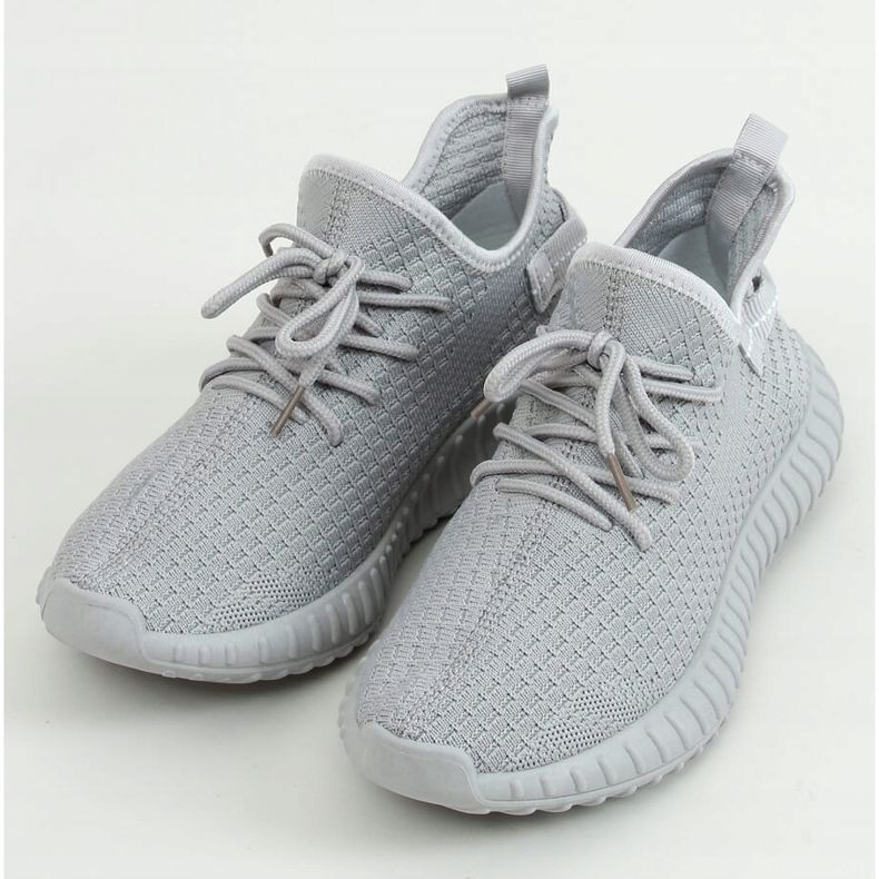 Chaussettes grises chaussures de sport 7817 Gris 1