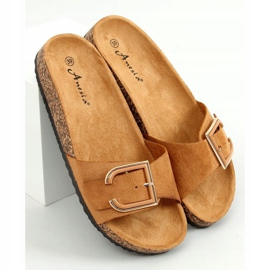 Camel N-111 Chaussons en liège Camel brun 1