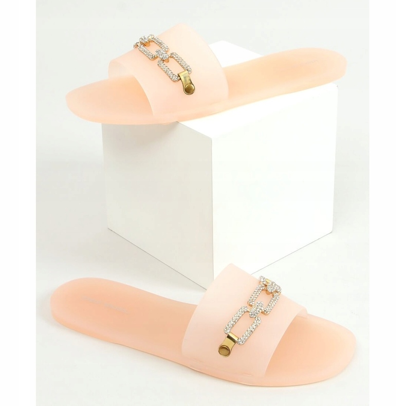 Beige Meliski 3704 Chaussons beiges 1 Beige Meliski 3704 Chaussons beiges 1