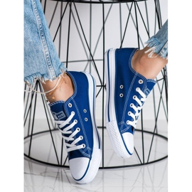 Baskets New Age bleu 2
