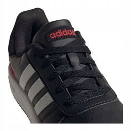 Chaussures Adidas Hoops 2.0 Jr FY7015 le noir 2 Chaussures Adidas Hoops 2.0 Jr FY7015 le noir 2