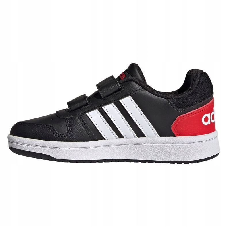 Chaussures Adidas Hoops 2.0 C Jr FY9442 le noir 1