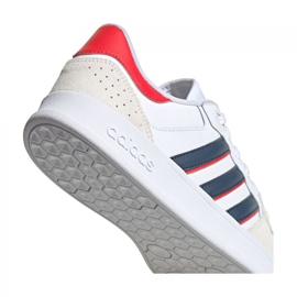 Chaussures Adidas Breaknet Plus M FY9649 blanche multicolore 2 Chaussures Adidas Breaknet Plus M FY9649 blanche multicolore 2