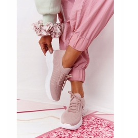 PS1 Chaussures de sport femme Sneakers Pink Ruler blanc rose 2