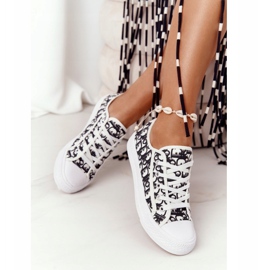 PS1 Baskets Logged Femme Blanches et Noires Day Off le noir 4