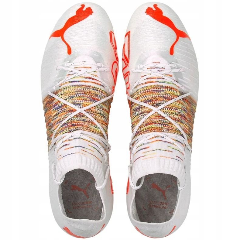 Chaussures de football Puma Future Z 1.1 Fg Ag 106028 03 blanche 1