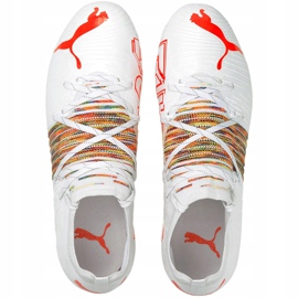 Chaussures de football Puma Future Z 2.1 Fg Ag 106058 03 blanc 2