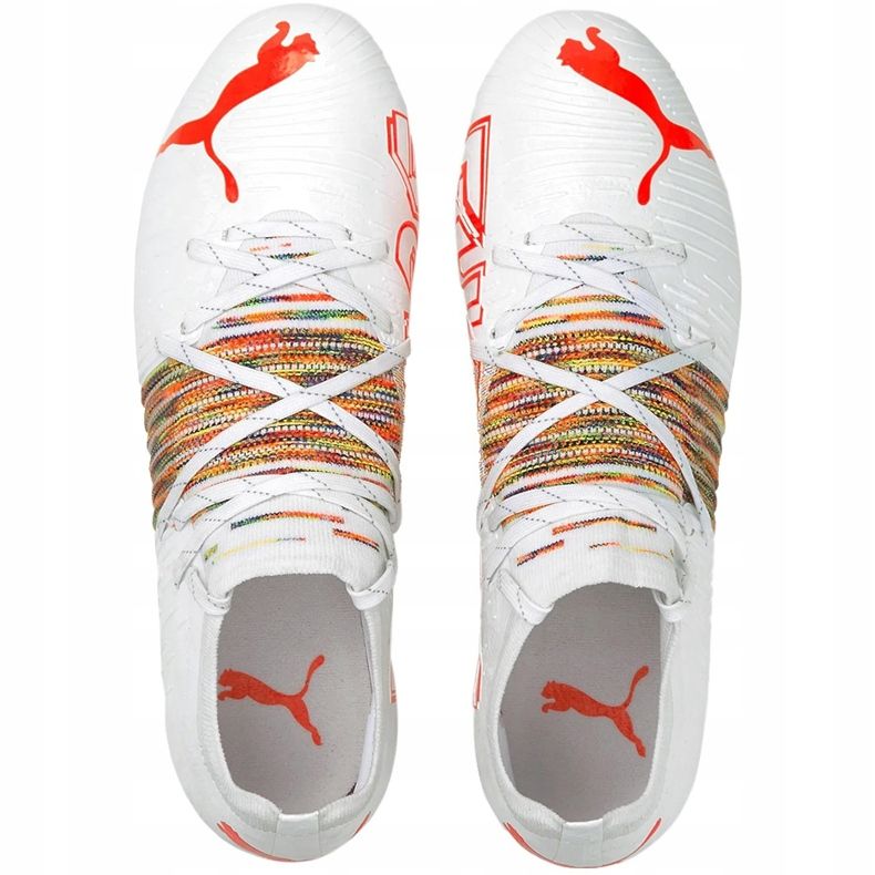 Chaussures de football Puma Future Z 2.1 Fg Ag 106058 03 blanc 2