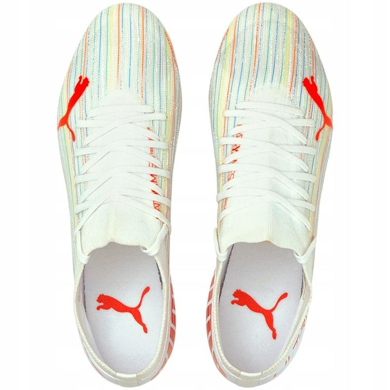 Chaussures de foot Puma Ultra 3.2 Fg Ag 106300 03 blanche 1 Chaussures de foot Puma Ultra 3.2 Fg Ag 106300 03 blanche 1