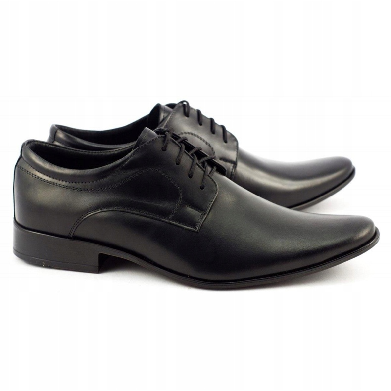 Lukas 447 chaussures habillées noires pour hommes le noir 1
